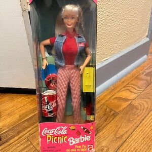 Vintage Coca-Cola Picnic Barbie